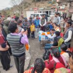 भीमताल में मंत्री कैड़ा का दौरा, ओलावृष्टि से नुकसान पर अफसरों को सख्त निर्देश।