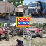 "खनन माफियाओं पर वन विभाग का शिकंजा, 6 गाड़ियां धर दबोची"