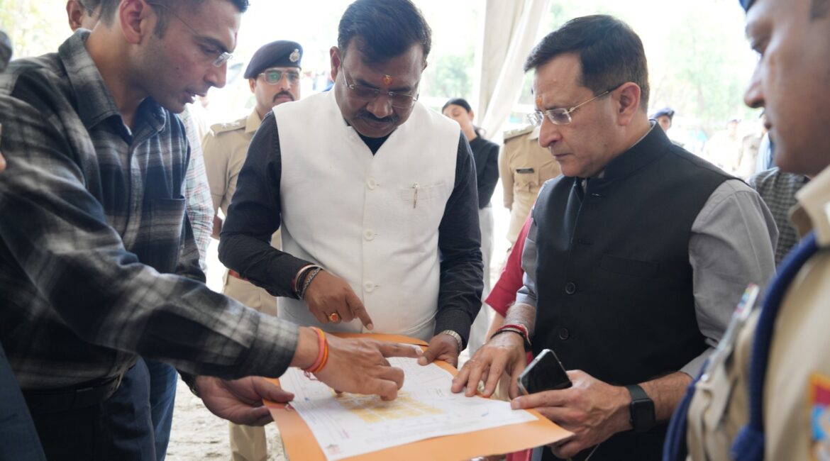 पीएम मोदी के दौरे से पहले देहरादून में हाई अलर्ट, अधिकारियों ने किया निरीक्षण।