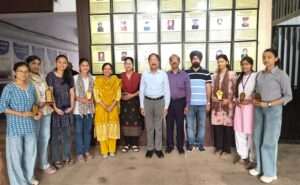 रामनगर कॉलेज में सृजनात्मकता की झलक, प्रतियोगिता में बढ़-चढ़कर भागीदारी।