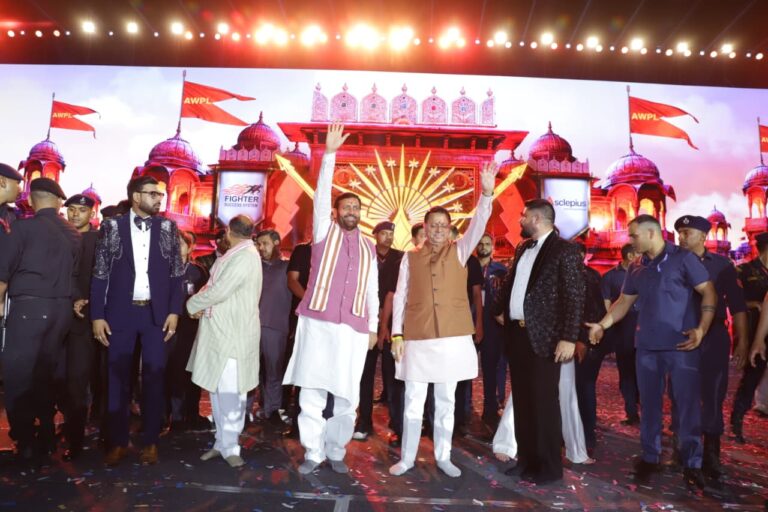 गुरुग्राम में ‘विजय पर्व’ में सीएम धामी, युवाओं को दिया जॉब क्रिएटर बनने का संदेश।