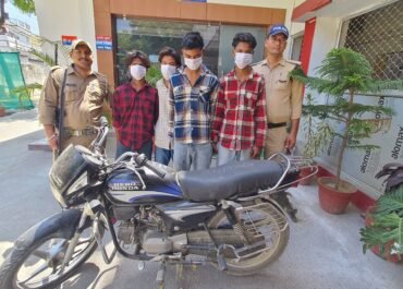 ऑपरेशन प्रहार: नैनीताल पुलिस की ताबड़तोड़ कार्रवाई, 3 बाइक बरामद, 6 आरोपी गिरफ्तार।