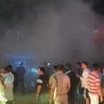 “स्पेयर पार्ट्स शॉप में भयंकर आग, फायर ब्रिगेड की कड़ी मशक्कत”