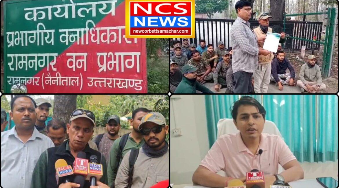 जंगल सफारी में ‘बाहरी एंट्री’ पर स्थानीय गाइडों का विस्फोट। भण्डारपानी गेट पर गाइडों का हल्ला बोल, वन विभाग से मांगा जवाब।