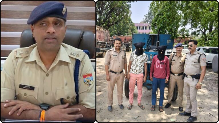 SSP डॉ. मंजुनाथ टीसी की सख्ती रंग लाई, रामनगर पुलिस ने ट्रैक्टर-ट्रॉली चोरी का बड़ा खुलासा कर दो बदमाश गिरफ्तार किए।