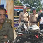 अपराधियों में दहशत, पुलिस का शिकंजा कसा — एसएसपी मंजूनाथ टीसी का बड़ा एक्शन, चेन स्नैचर समझ बैठा आसान शिकार, लेकिन एसएसपी मंजूनाथ टीसी की टीम ने पहुंचाया सलाखों के पार, चेन छीनने वाला निकला हिस्ट्रीशीटर, अवैध तमंचा बरामद, हाईस्पीड बाइक जप्त।