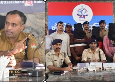 *🚔 SSP डॉ. मंजुनाथ TC की पैनी नजर से नहीं बच सके शातिर चोर — 25 लाख से ज्यादा के सोने-चांदी के गहने बरामद*  *हल्द्वानी व मुखानी पुलिस टीम ने 03 शातिर गिरफ्तार कर खोला चोरी गैंग का राज*