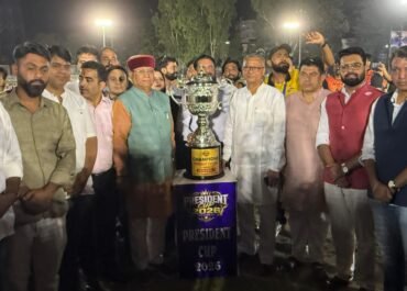 कैबिनेट मंत्री खजान दास ने किया प्रेसिडेंट कप 2026 सीजन-1 का शुभारंभ।