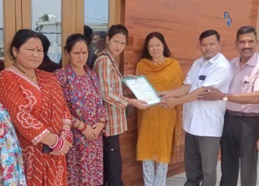 वनाधिकार कानून के तहत राजस्व ग्राम बनाने की मांग तेज, समिति पदाधिकारियों ने बीडीसी सदस्य से की मुलाकात।