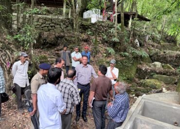 CDO अरविन्द पाण्डे ने किया 59 लाख की पेयजल योजना का निरीक्षण