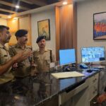 कैंची धाम मेले में सुरक्षा के कड़े इंतजाम, पुलिस की चौकसी बढ़ी।