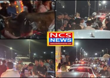 ऋषिकेश में ट्रैफिक व्यवस्था बेपटरी, चंद्रभागा पुल पर पुलिस नदारद, घंटों जाम में फंसे लोग, जाम के बीच घुसा सांड, मची अफरा-तफरी; ऋषिकेश की व्यवस्था पर उठे सवाल।