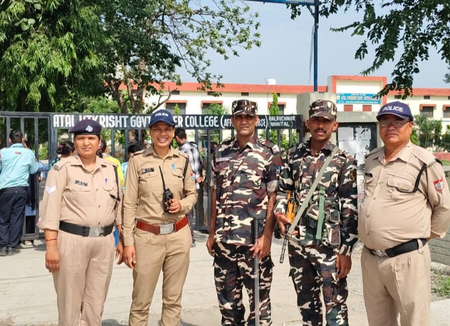एसएसपी डॉ. मंजुनाथ टीसी के निर्देशन में नैनीताल पुलिस अलर्ट मोड पर।