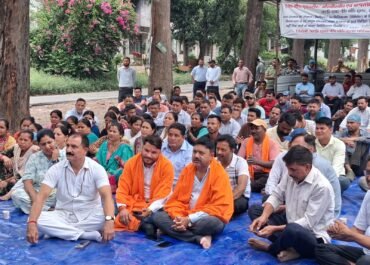 IMPCL निजीकरण के विरोध में उतरी करणी सेना और ब्राह्मण महासभा, कर्मचारियों के आंदोलन को दिया समर्थन।