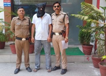 गैंगस्टर एक्ट का फरार आरोपी गिरफ्तार, जिला बदर की कार्रवाई से पहले पुलिस के हत्थे चढ़ा।