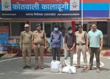 ऑपरेशन प्रहार बना तस्करों के लिए आफत, कालाढूंगी पुलिस ने दो आरोपियों को दबोचा।