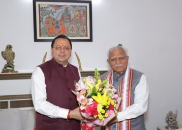 ऊर्जा परियोजनाओं के लिए केंद्र से विशेष सहायता की मांग, सीएम धामी ने केंद्रीय विद्युत मंत्री से की मुलाकात।