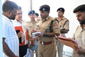 एसएसपी नैनीताल ने नवनिर्मित बनभूलपुरा थाने का किया निरीक्षण, समयबद्ध तरीके से सुविधाएं पूरी करने के दिए निर्देश।