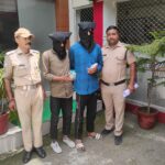  रामनगर पुलिस ने दो स्मैक तस्करों को दबोचा, 7.34 ग्राम स्मैक और बाइक बरामद।