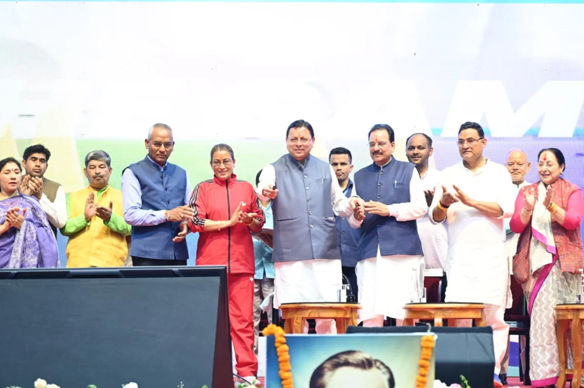 अब उत्तराखंड में बनेंगे चैंपियन! धामी ने क्रीड़ा विश्वविद्यालय का किया शिलान्यास।