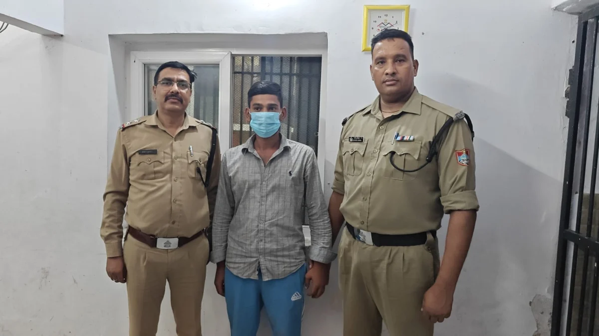 NDPS एक्ट के मुकदमे में वांछित वारंटी साहिल गिरफ्तार, बनभूलपुरा पुलिस ने दबोचा।