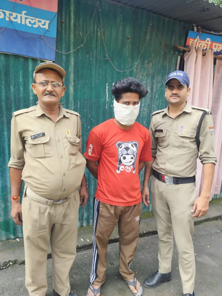 2 साल से फरार लूट के आरोपी को हल्द्वानी पुलिस ने दबोचा, NBW जारी होने के बाद घर से गिरफ्तारी।