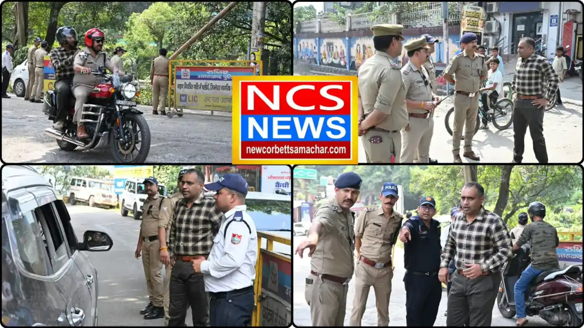 बुलेट पर पहुंचे कप्तान, ग्राउंड जीरो पर संभाली कमान, SSP डॉ. मंजूनाथ टी.सी. ने बुलेट बाइक से चौराहों एवं डायवर्जन प्वाइंट्स का लिया जायजा, अधिकारियों को दिए जरूरी निर्देश, श्रद्धालुओं की भारी आमद के बीच ट्रैफिक प्लान पर लिया बड़ा फैसला—कल 6 घंटे ONE-WAY रहेगा ट्रैफिक, वापसी करने वालों को मिलेगी प्राथमिकता।